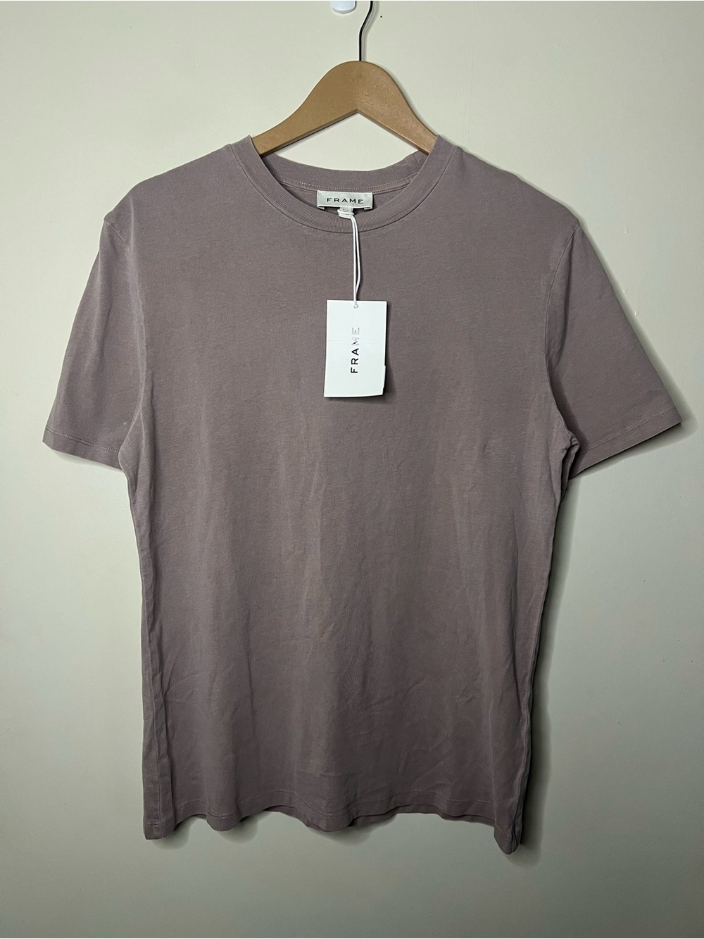 Frame Dusty Pink Relaxed Tee Short Sleeve T Shirt Size S